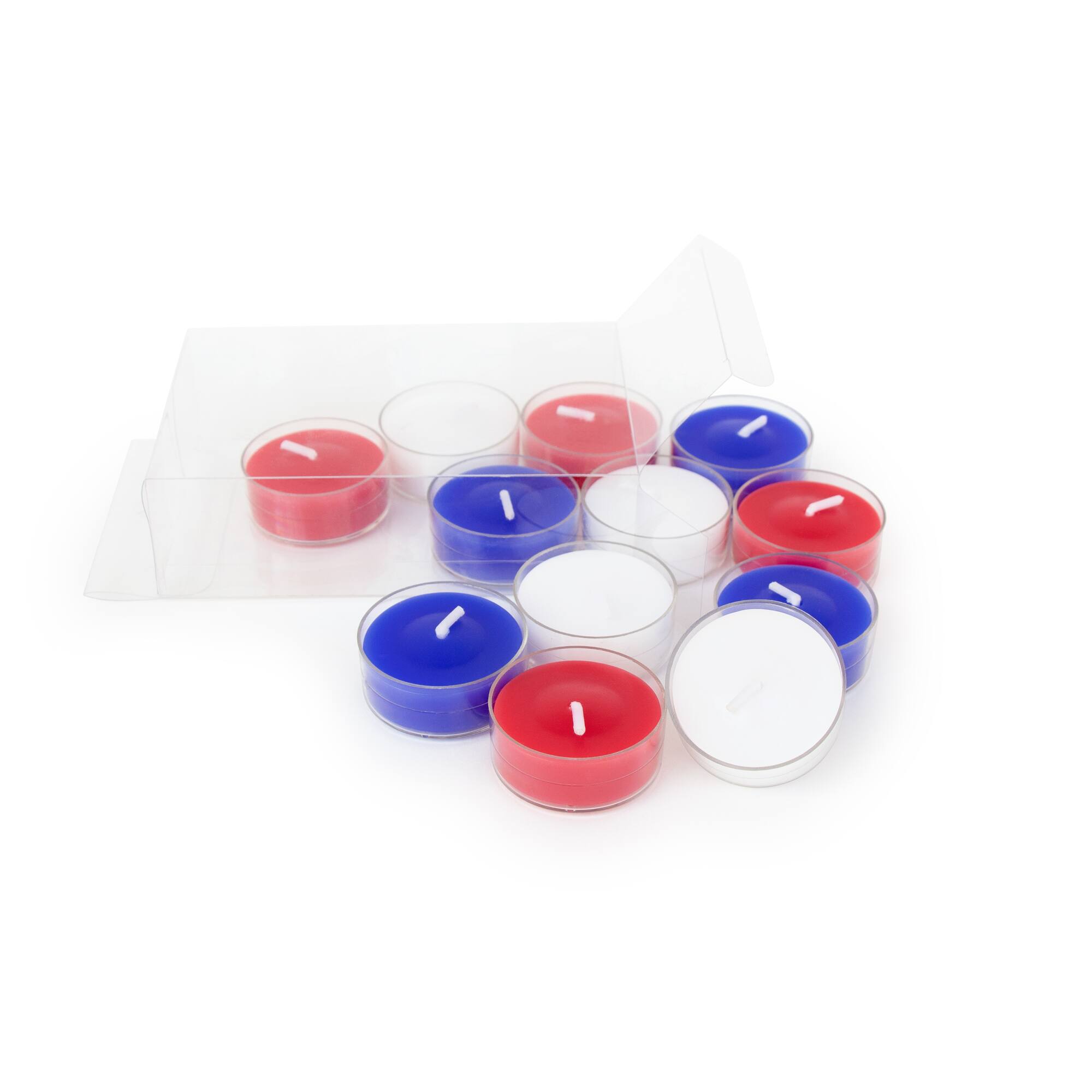 Red, White & Blue Tealight Candles, 12ct. by Celebrate It™